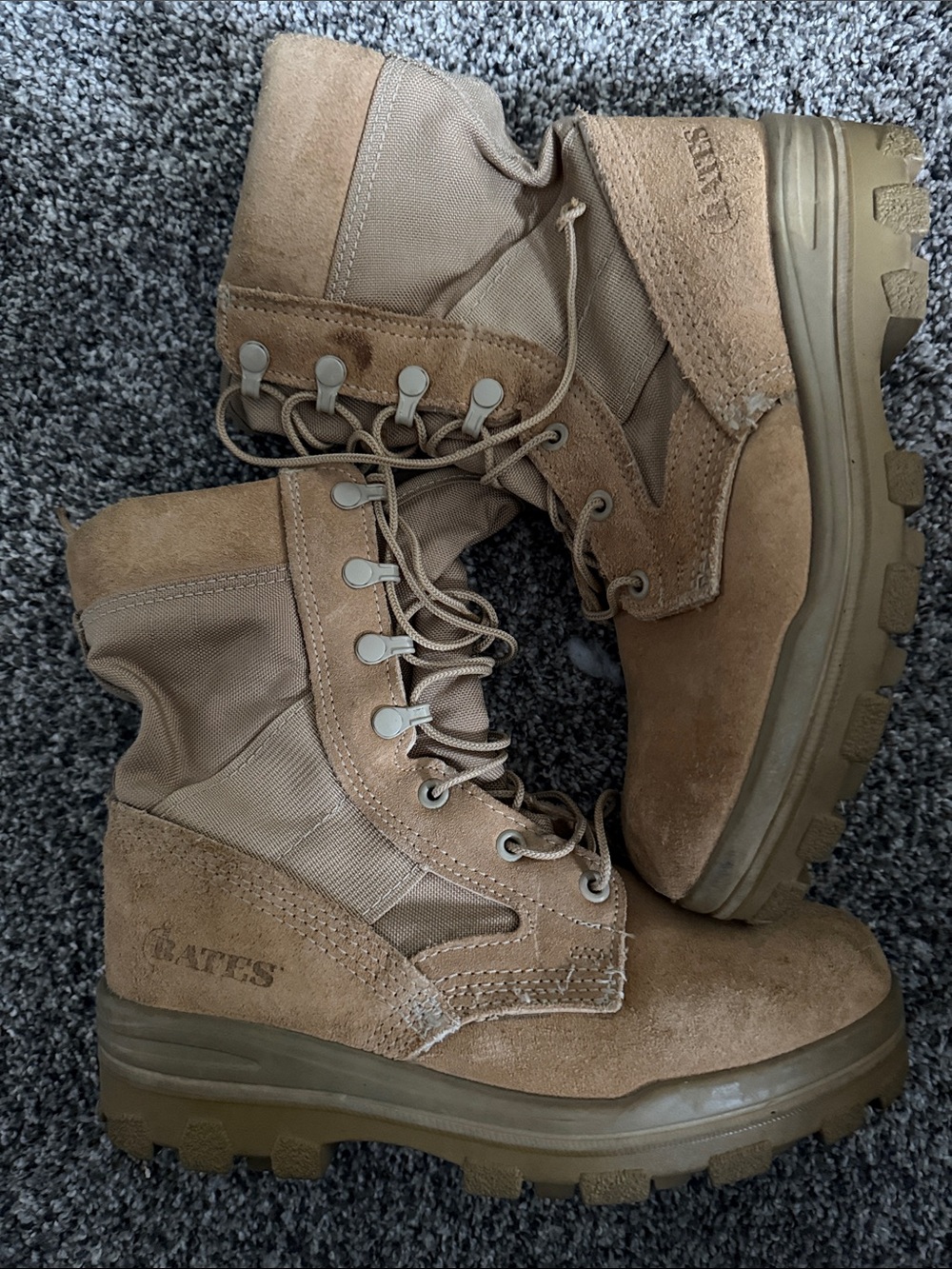 Bates Tactical Lace-Up Boots - Tan